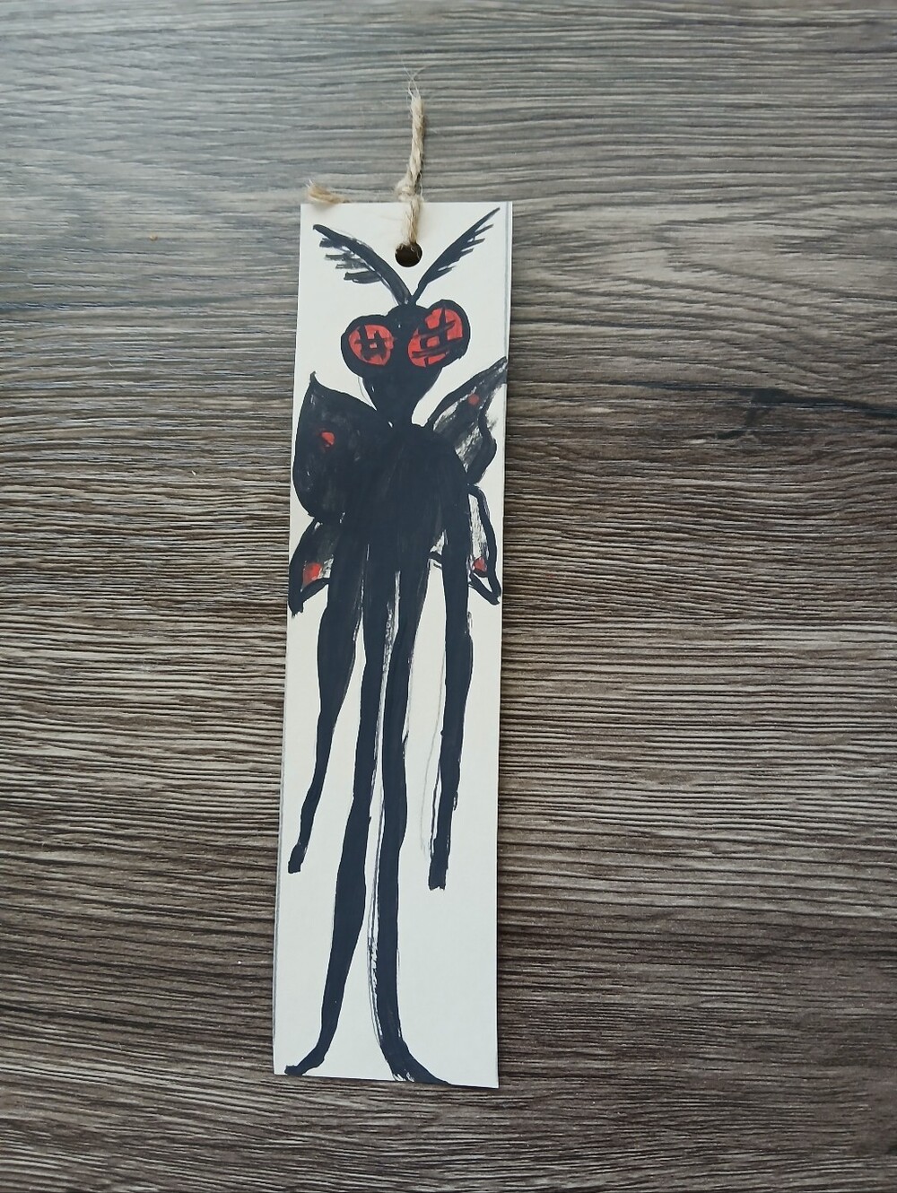 Mothman Bookmark - Picture 3 of 3